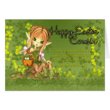Primo - tarjeta de pascua - Centaur lindo con los 