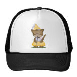 Princesa amarilla del gatito gorra