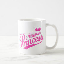 Princesa argelina tazas