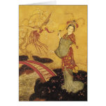 Princesa Badoura Dulac Art Card Tarjetas