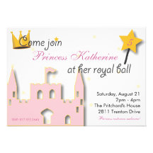 Princesa Castle Invitacion Personalizada