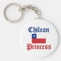 Princesa chilena llaveros
