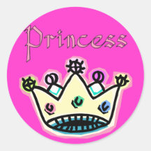 Princesa Crown Stickers Pegatina