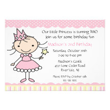 Princesa Dance Birthday Invitation Invitaciones Personales