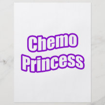 Princesa de Chemo (púrpura) Flyer A Todo Color