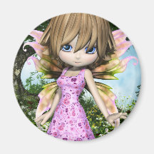 Princesa de hadas Small Magnet de Lil Imán De Nevera