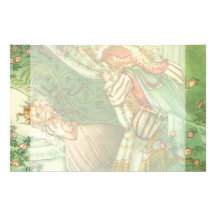 Princesa de la bella durmiente del vintage, prínci papelería