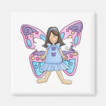 Princesa de la hada de la mariposa imán
