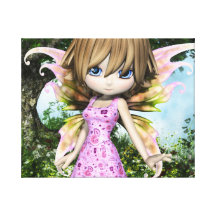 Princesa de la hada de Lil Impresiones De Lienzo