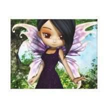 Princesa de la hada de Lil Impresiones En Lona