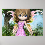 Princesa de la hada de Lil Posters