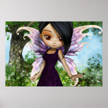 Princesa de la hada de Lil Posters