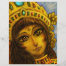 Princesa de la joya tarjetones