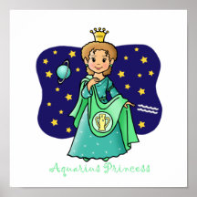 Princesa del acuario poster