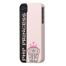 Princesa del PHP: Mujeres en el desarrollo del Web Case-Mate iPhone 4 Protectores