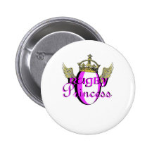 Princesa del rugbi pins
