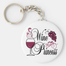 Princesa del vino llaveros