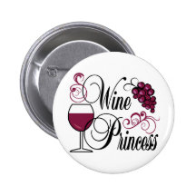 Princesa del vino pin