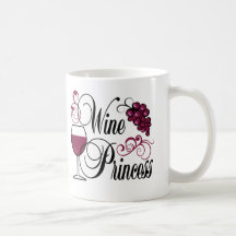 Princesa del vino taza