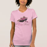 Princesa del vintage camiseta