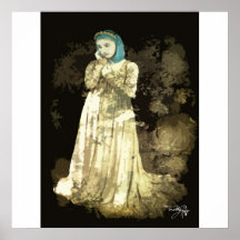 Princesa del vintage poster