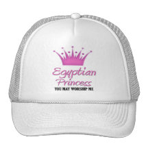Princesa egipcia gorras de camionero
