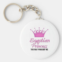 Princesa egipcia llavero personalizado