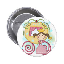 Princesa en camisetas y regalos del carro pins