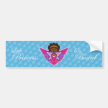 Princesa encantada pegatina para el parachoques pegatina de parachoque