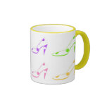 Princesa estropeada del zapato taza