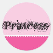 Princesa Fancy Sticker Pegatinas