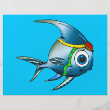 Princesa Fish Tarjetas Publicitarias