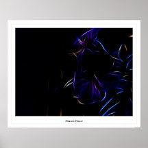 Princesa Flower Poster
