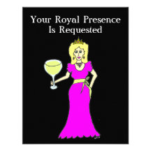 Princesa Gathering del vino Invitacion Personal