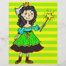 Princesa Girl Tarjetas Informativas