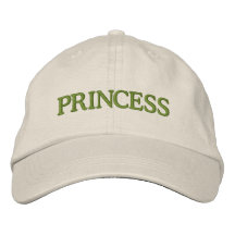 PRINCESA GORRA DE BEISBOL BORDADA