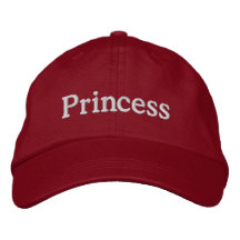 Princesa Gorra De Béisbol Bordada