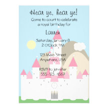 Princesa Invitation Anuncios Personalizados