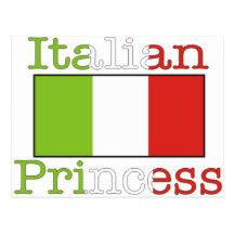 Princesa italiana postales