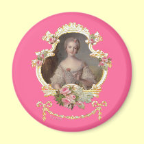 Princesa joven Louise Marie de Francia imanes