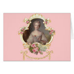 Princesa joven Louise Marie de la tarjeta de Franc