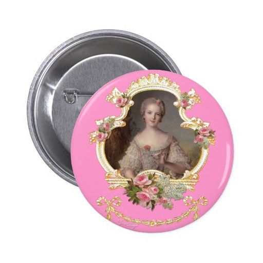 Princesa joven Louise Marie del Pin del botón de F