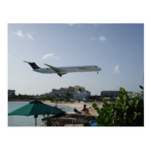 Princesa Juliana Airport Postcard Tarjetas Postales