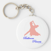 Princesa Keychain del salón de baile Llavero Personalizado