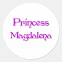 Princesa Magdalena Etiquetas