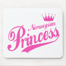 Princesa noruega alfombrillas de ratón