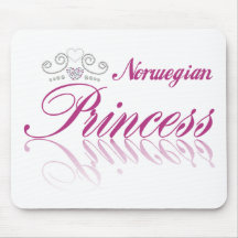 Princesa noruega tapetes de ratón