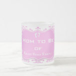 Princesa Pink Floral Damask Tazas De Café