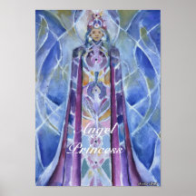 Princesa Poster del ángel