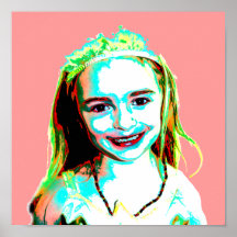 Princesa psicodélica poster